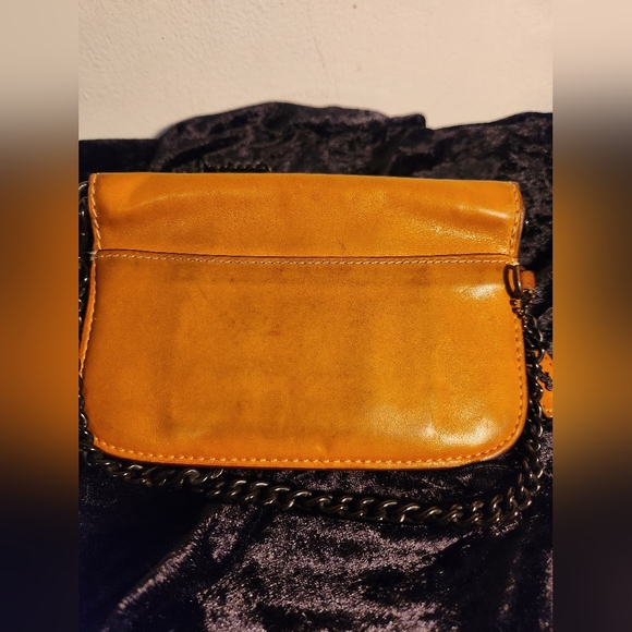 Coach 1941 Mustard Crossbody Bag with Chain Strap - Picture 10 of 14